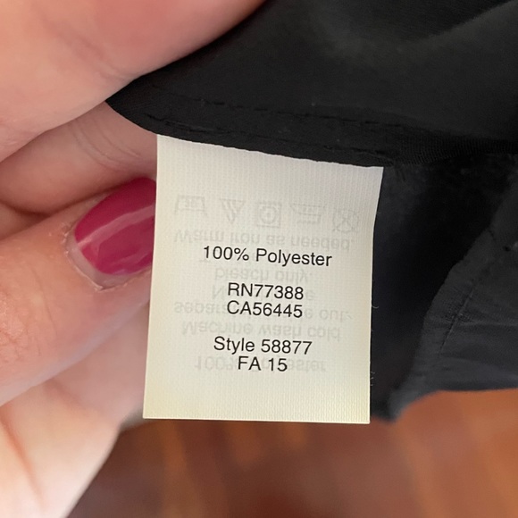 Black J Crew Factory camisole top - Picture 5 of 7
